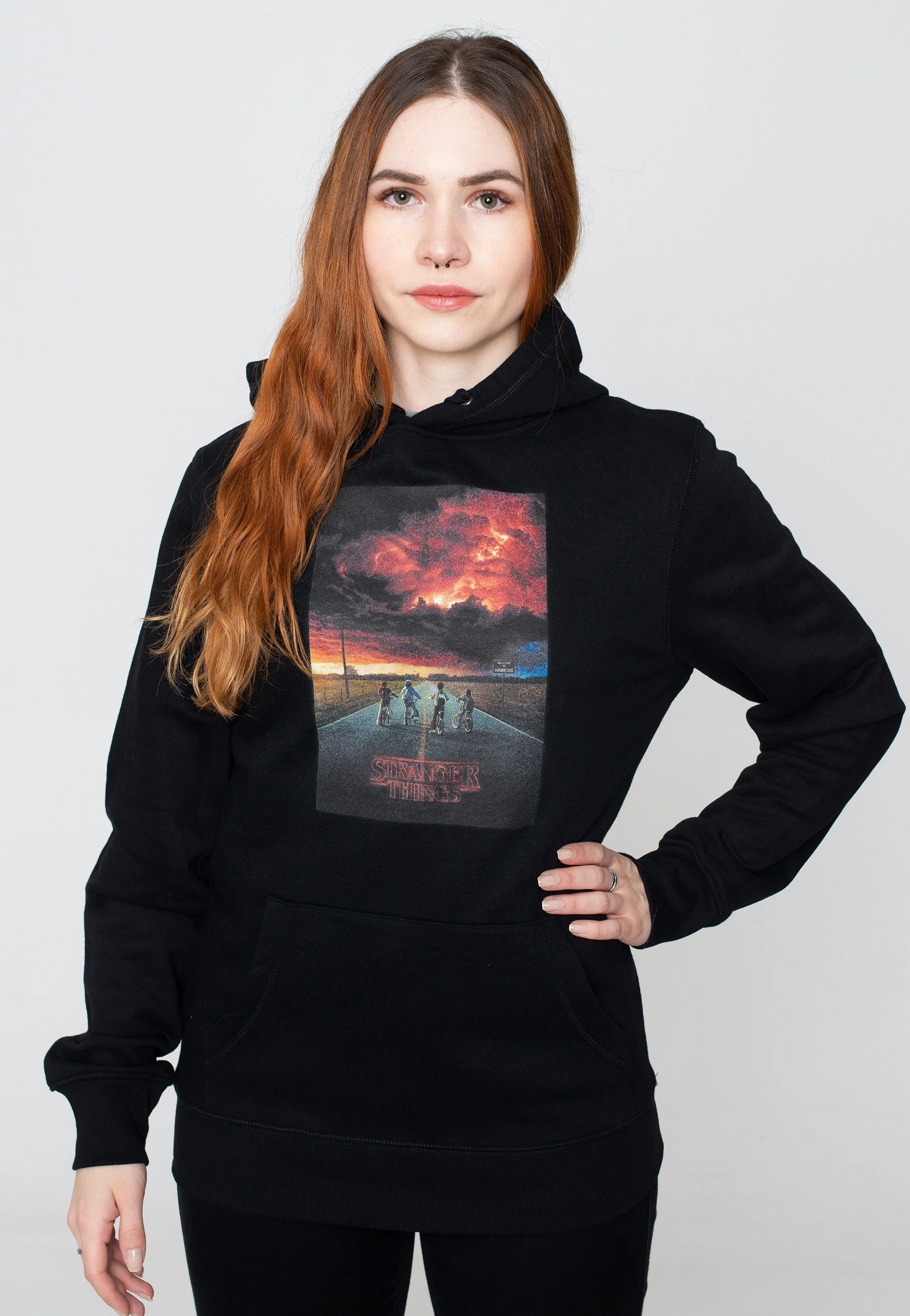 Stranger Things - Demogorgon Cloud Poster - Hoodie