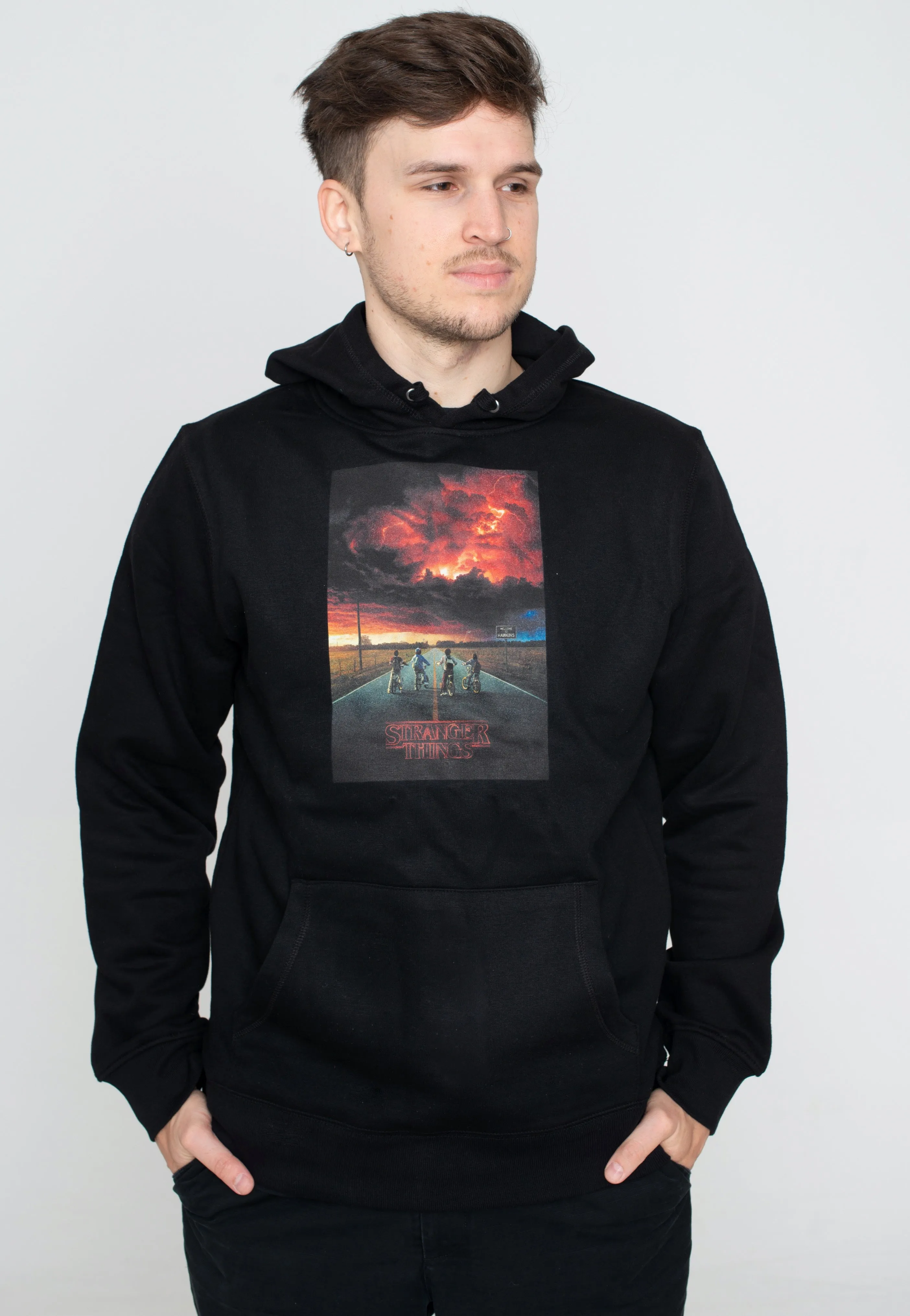 Stranger Things - Demogorgon Cloud Poster - Hoodie