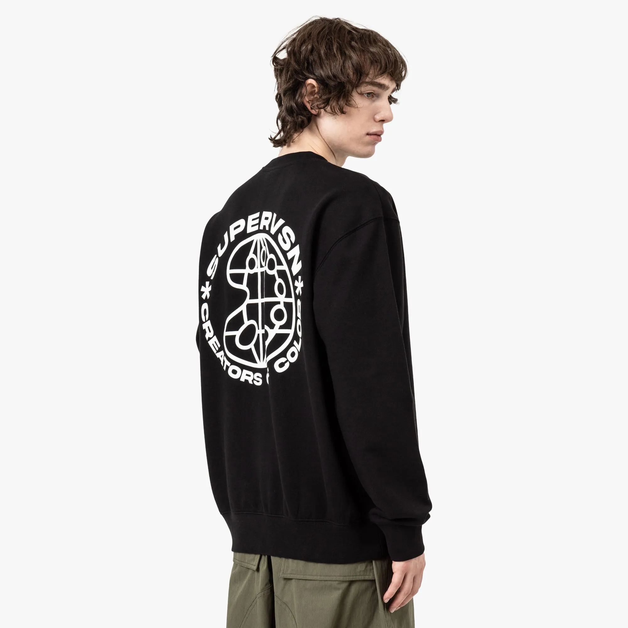 Supervsn Creators Of Color Crewneck / Black