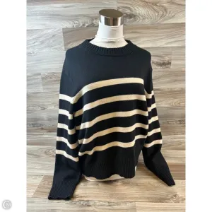 Sweater By A New Day In Striped Pattern, Size: L