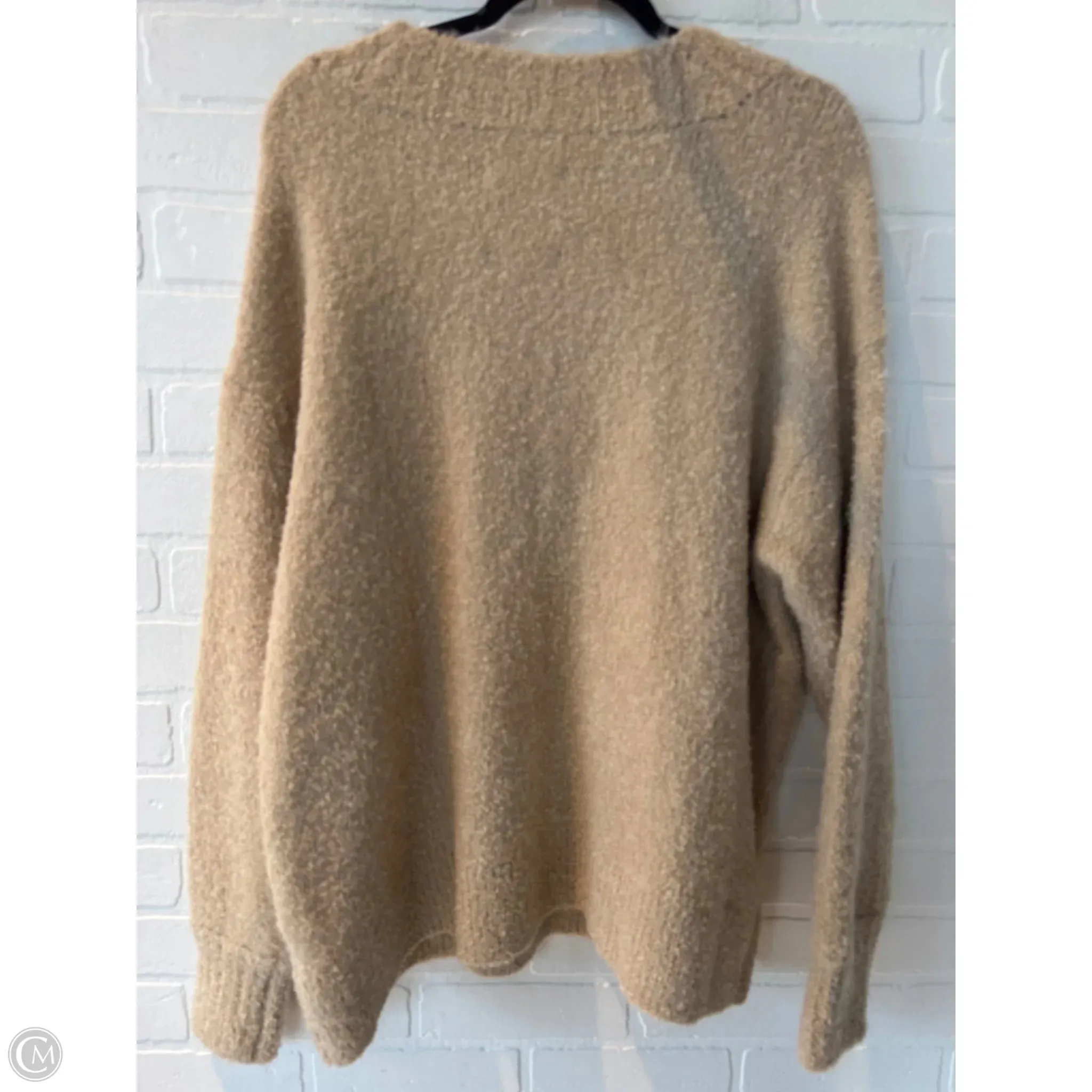 Sweater By Aerie In Tan, Size: L