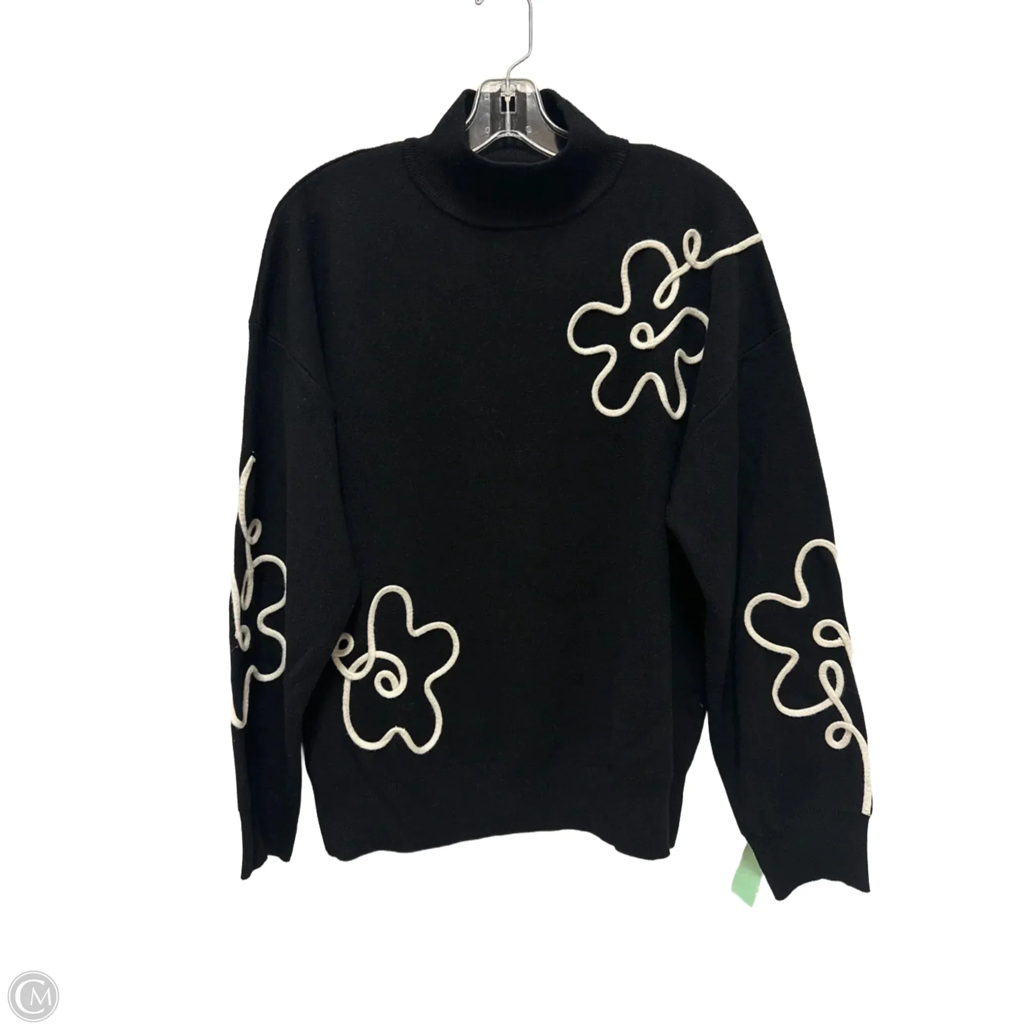 Sweater By Clothes Mentor In Black, Size: Xl