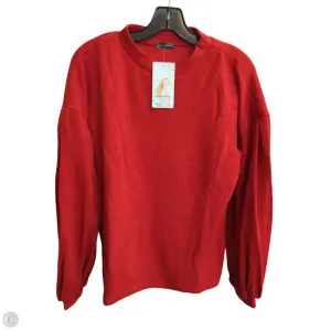 Sweater By Clothes Mentor In Red, Size: S