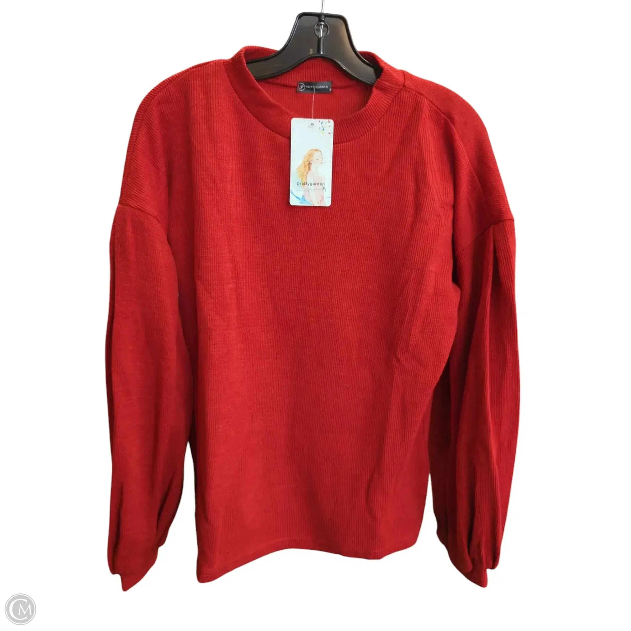 Sweater By Clothes Mentor In Red, Size: S