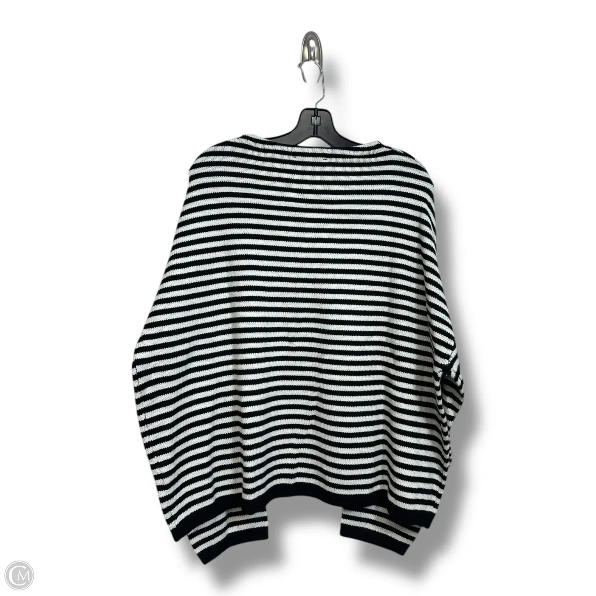 Sweater By Cmf In Striped Pattern, Size: Osfm