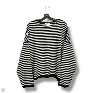 Sweater By Cmf In Striped Pattern, Size: Osfm