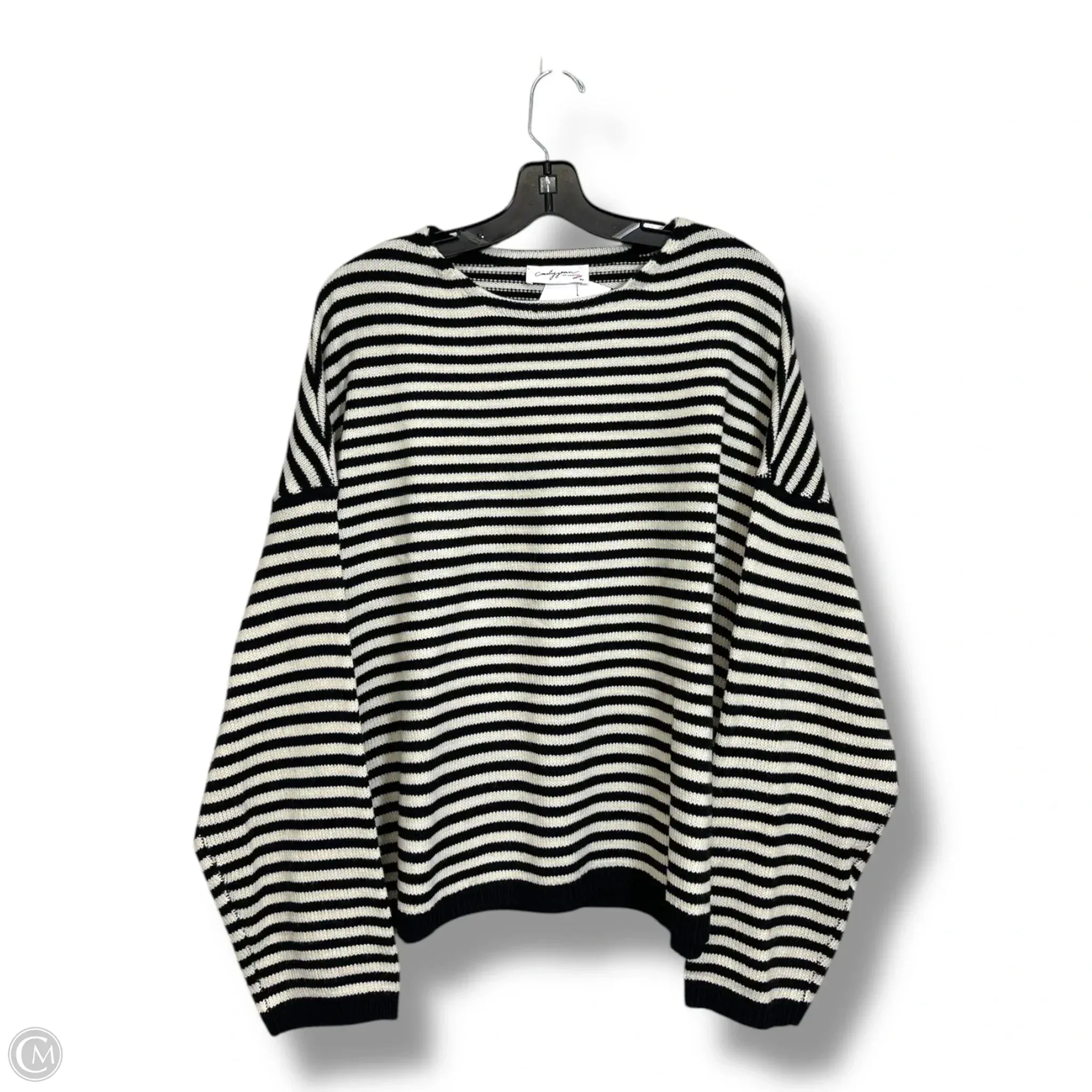 Sweater By Cmf In Striped Pattern, Size: Osfm