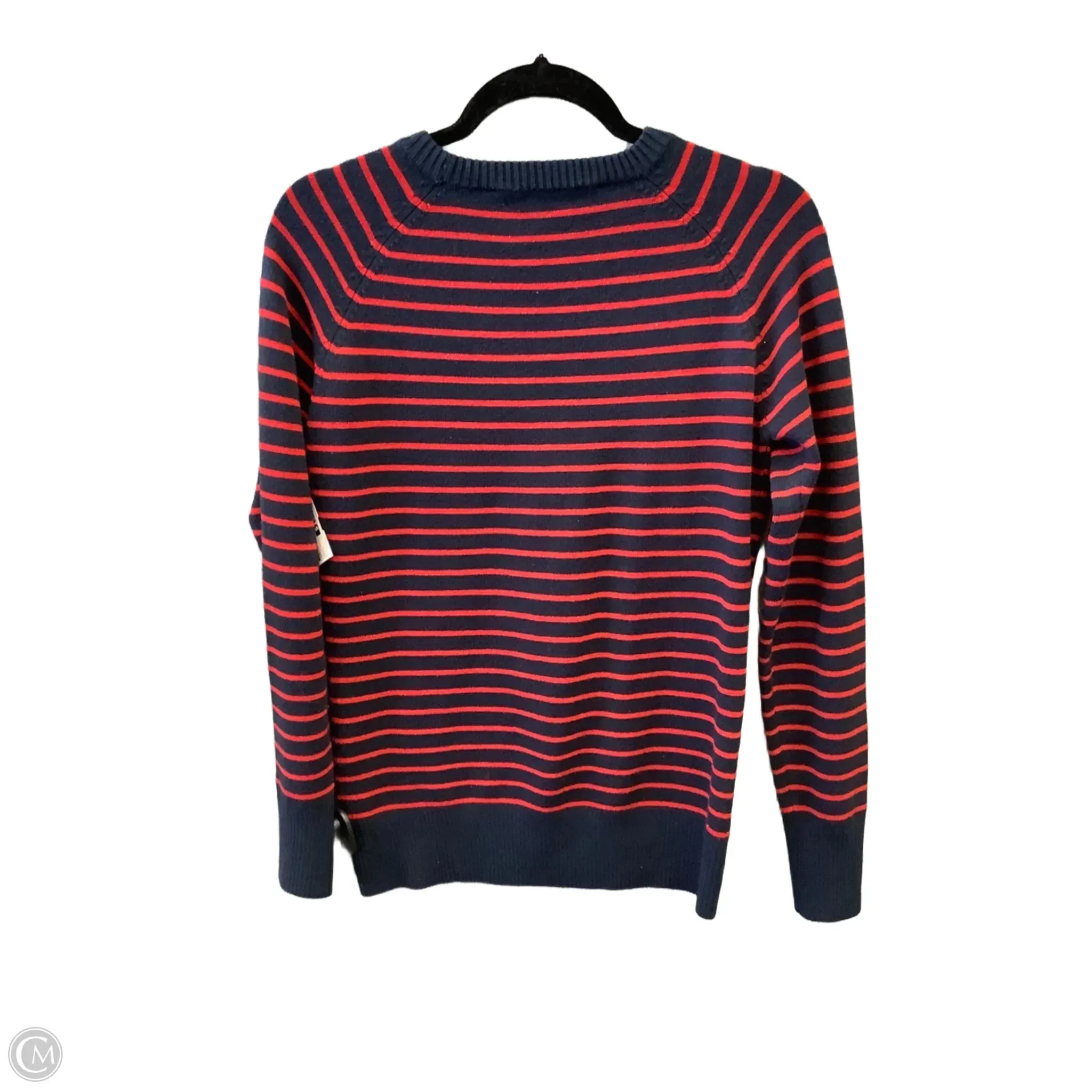 Sweater By French Connection In Striped Pattern, Size: L
