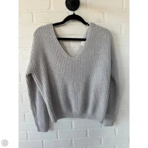Sweater By Harper In Grey, Size: M