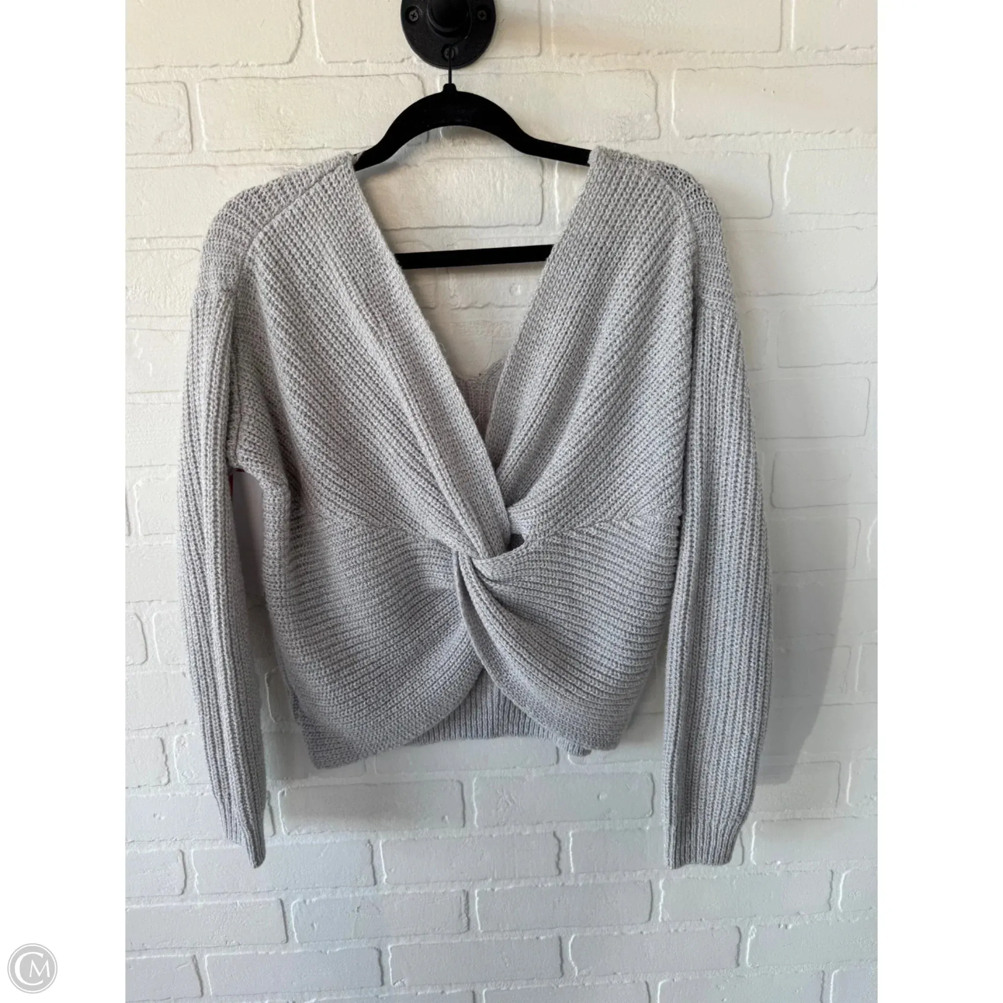 Sweater By Harper In Grey, Size: M