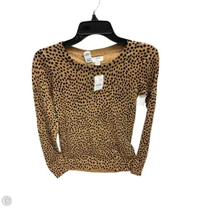 Sweater By J. Crew In Animal Print, Size: Xxs