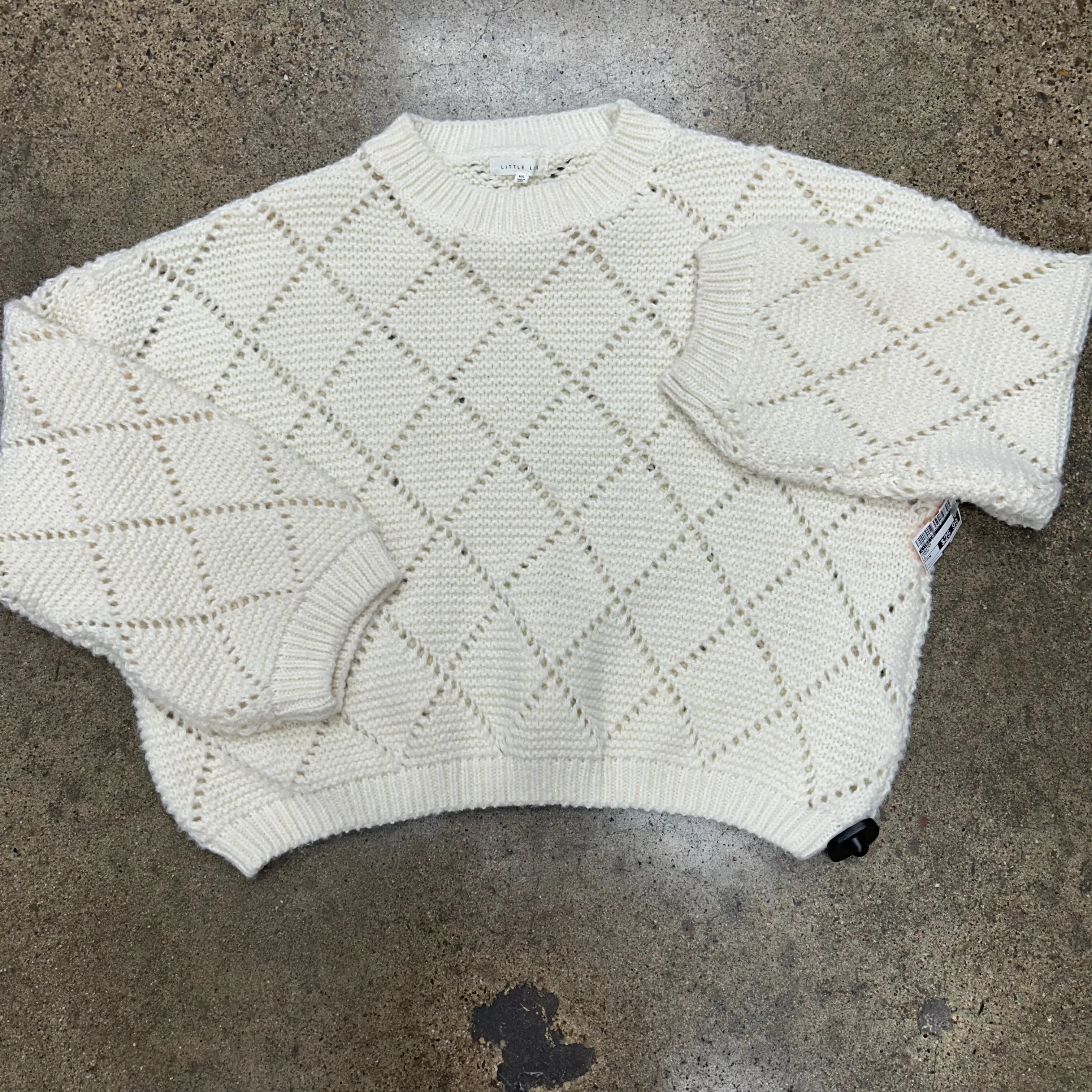 Sweater By Little Lies In Cream, Size:M