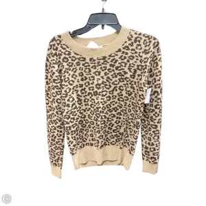 Sweater By Loft In Animal Print, Size: Xs