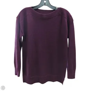 Sweater By Loft In Purple, Size: Xs