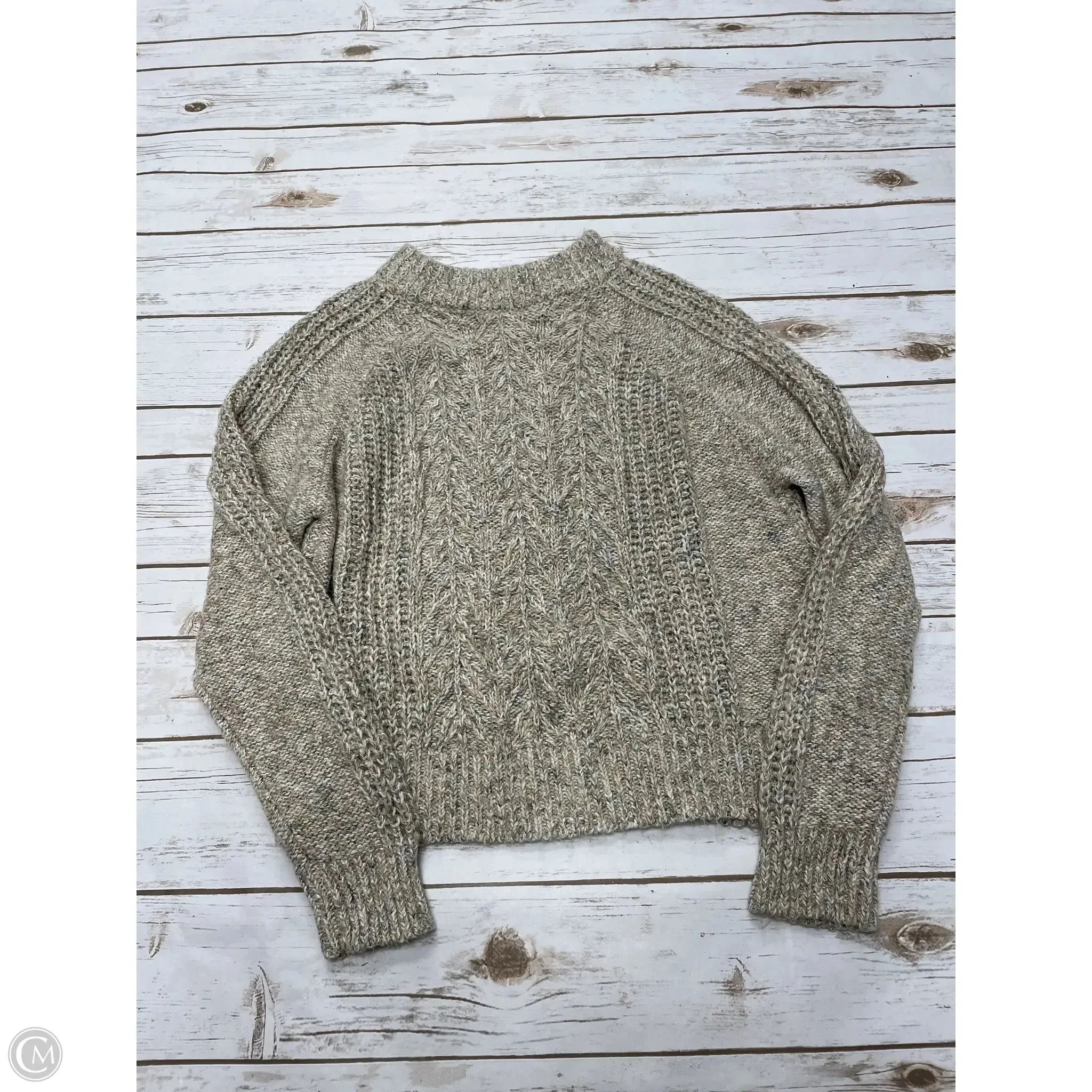 Sweater By Lucky Brand In Ombre Print, Size: L