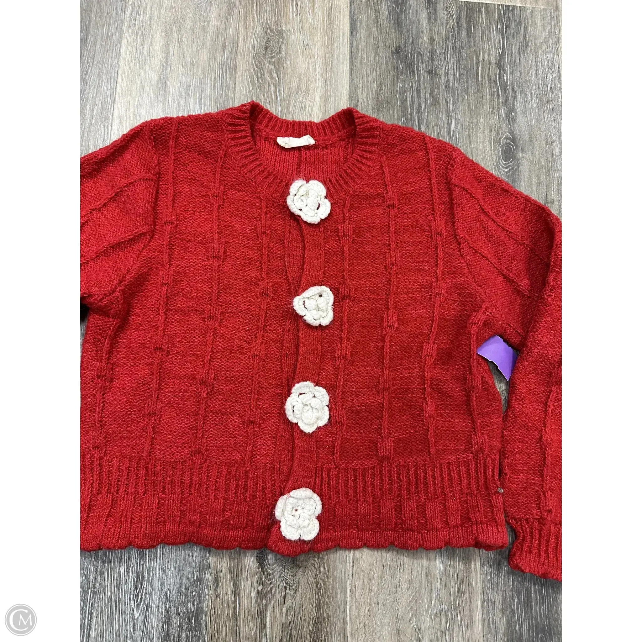 Sweater By New In In Red, Size: M