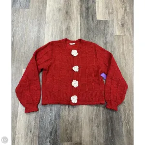 Sweater By New In In Red, Size: M