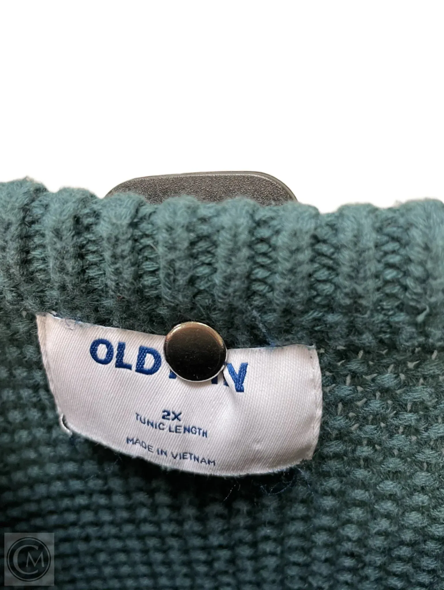 Sweater By Old Navy In Green, Size: 2x