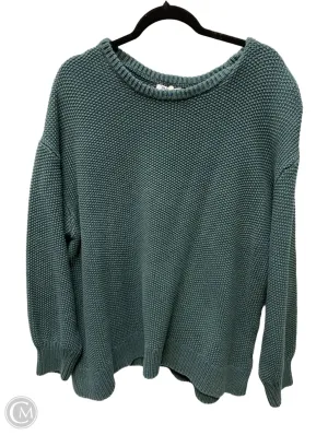Sweater By Old Navy In Green, Size: 2x