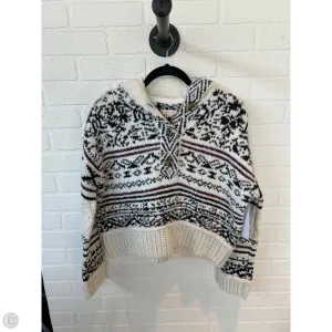 Sweater By Pilcro In Black & White, Size: Xxs