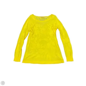 Sweater By Soft Surroundings In Yellow, Size: M