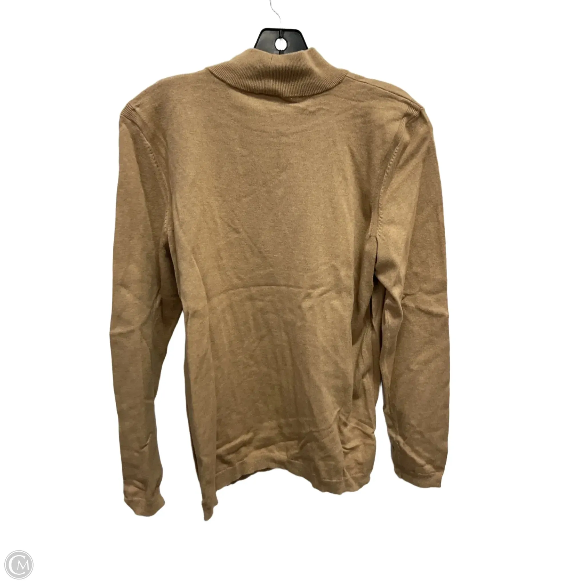 Sweater By Talbots In Tan, Size: Lp