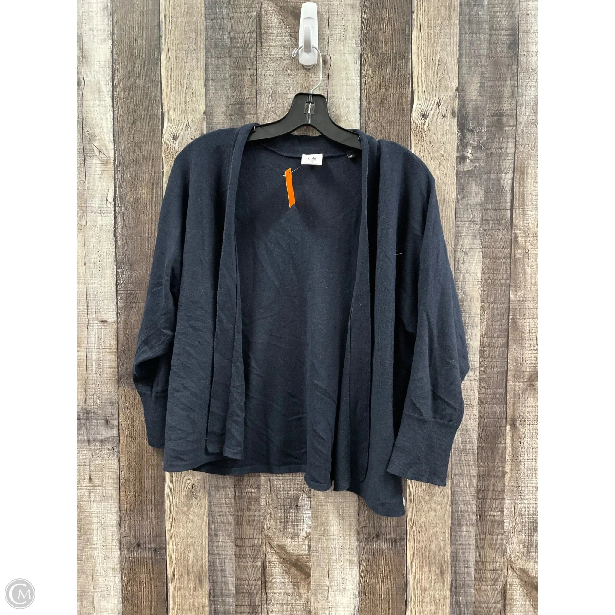 Sweater Cardigan By Cabi In Navy, Size: L