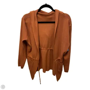 Sweater Cardigan By Clothes Mentor In Copper, Size: L