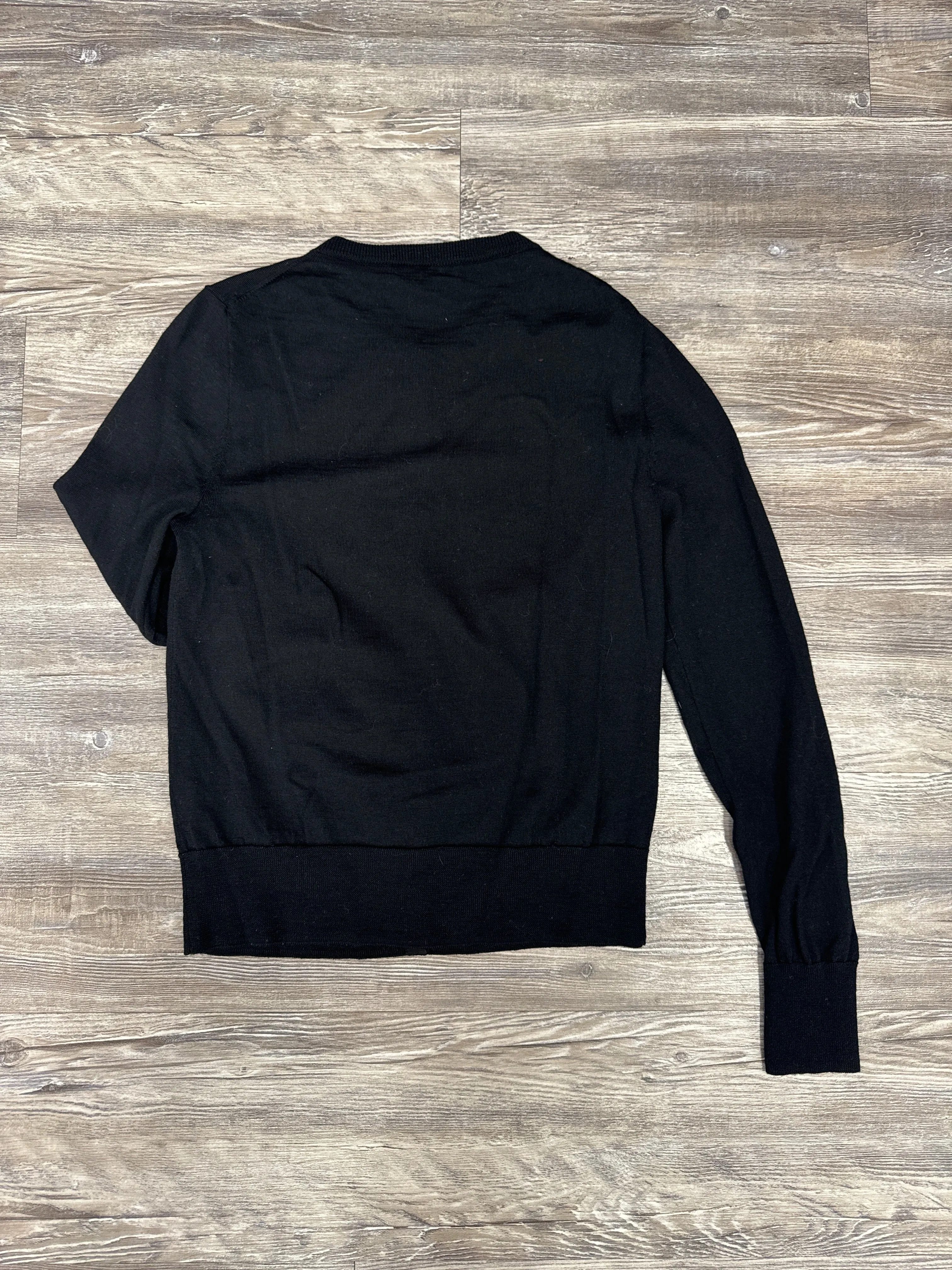 Sweater Cardigan By J. Crew In Black, Size: M