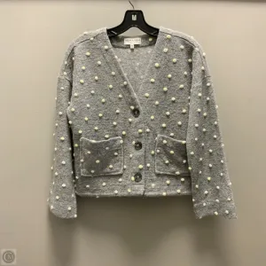 Sweater Cardigan By Madewell In Grey, Size: Xxs