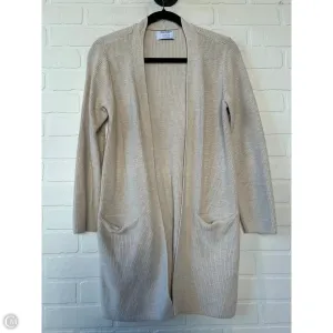 Sweater Cardigan By Old Navy In Cream, Size: S