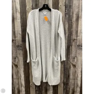Sweater Cardigan By Old Navy In Grey, Size: Xs