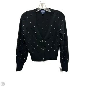 Sweater Cardigan By Scoop In Black, Size: Xs