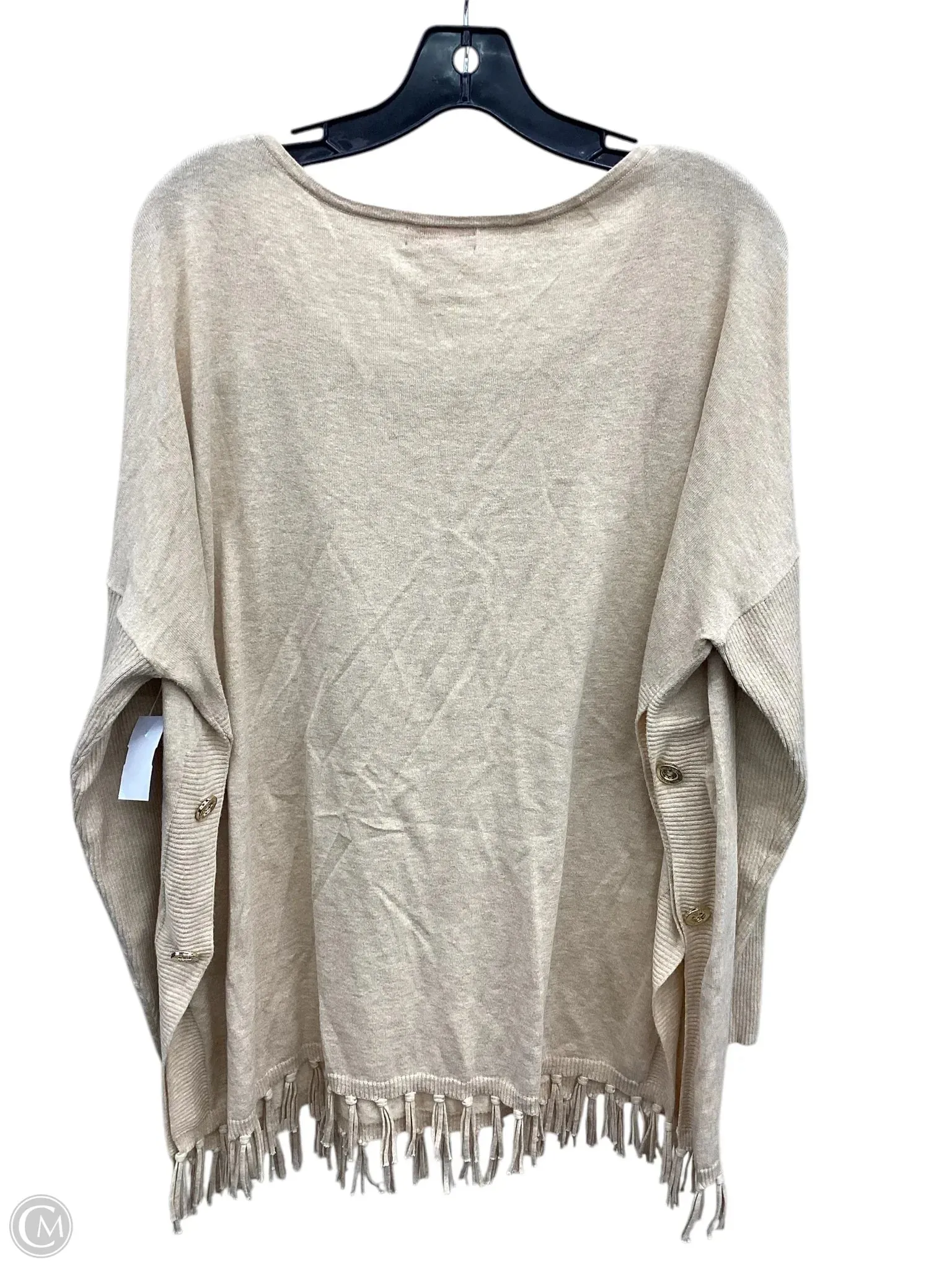 Sweater Designer By Lilly Pulitzer In Beige, Size: Xl