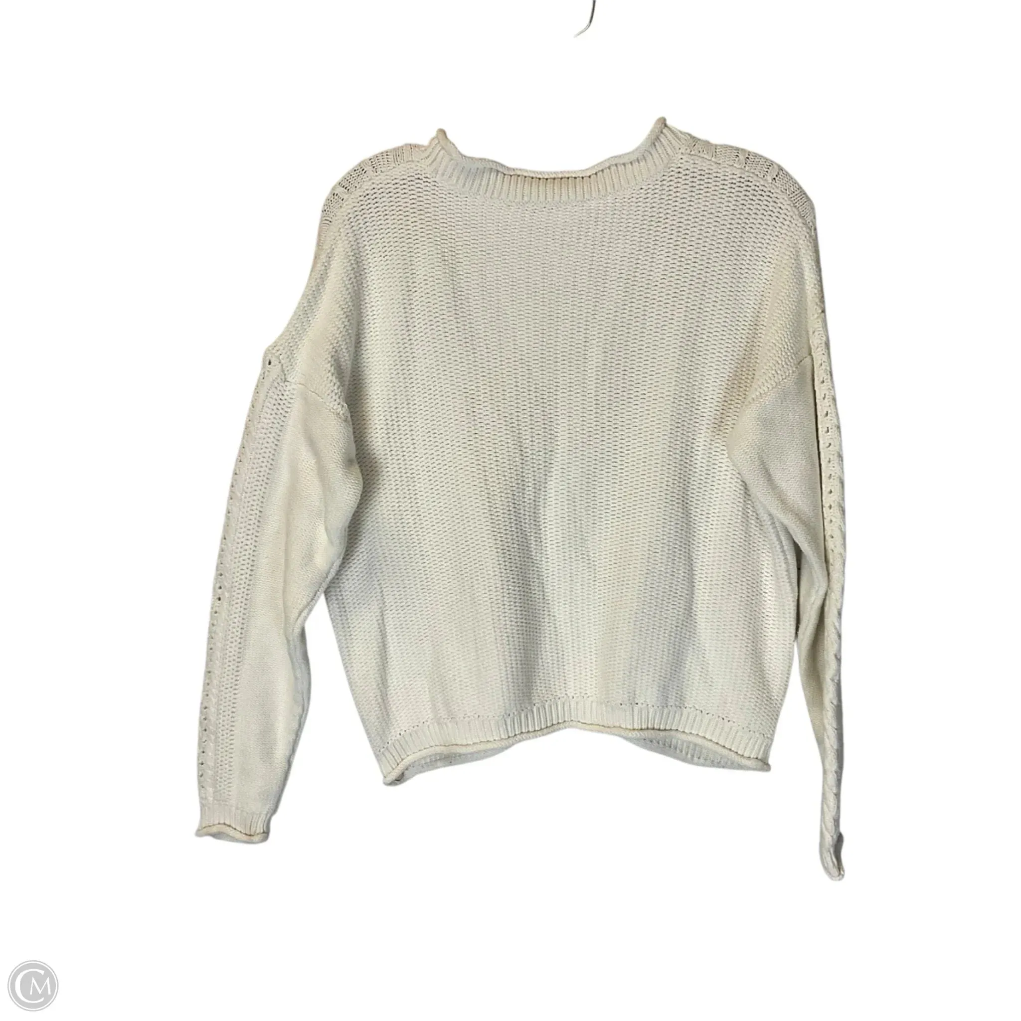 Sweater Designer By Lilly Pulitzer In White, Size: L