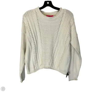 Sweater Designer By Lilly Pulitzer In White, Size: L