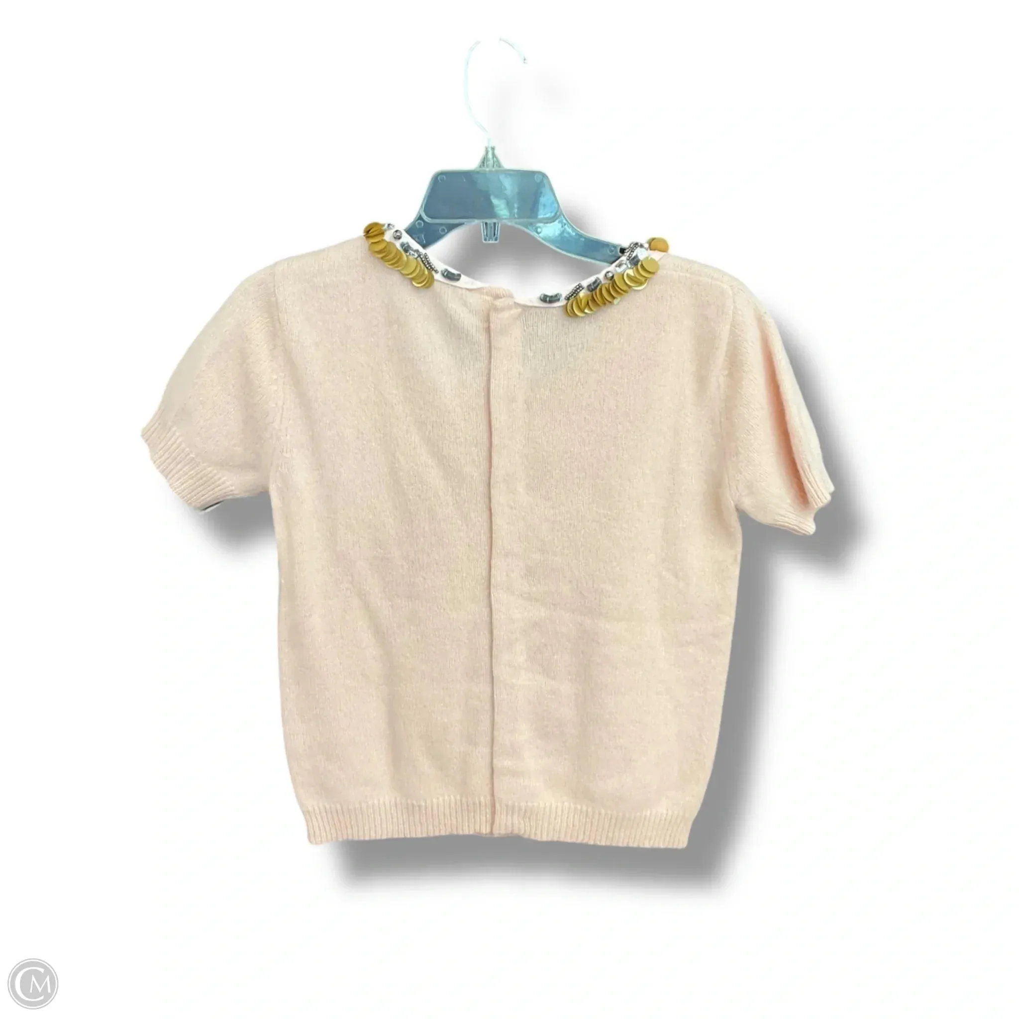 Sweater Short Sleeve By Corey Lynn Calter In Pink, Size: Xs