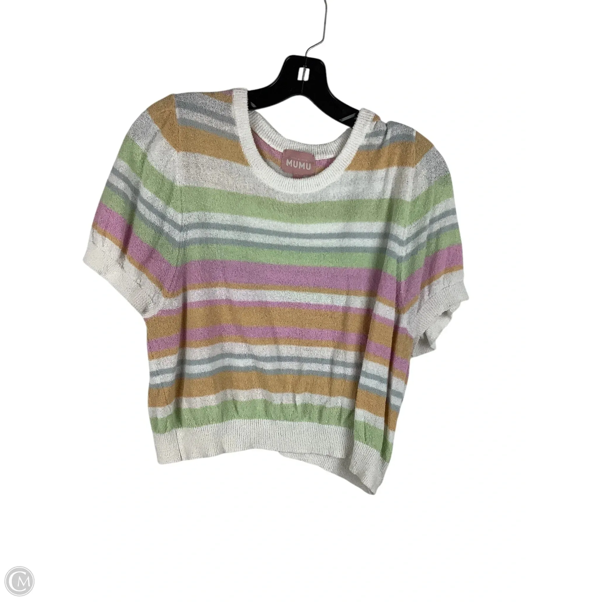 Sweater Short Sleeve By Show Me Your Mumu In Multi-colored, Size: L