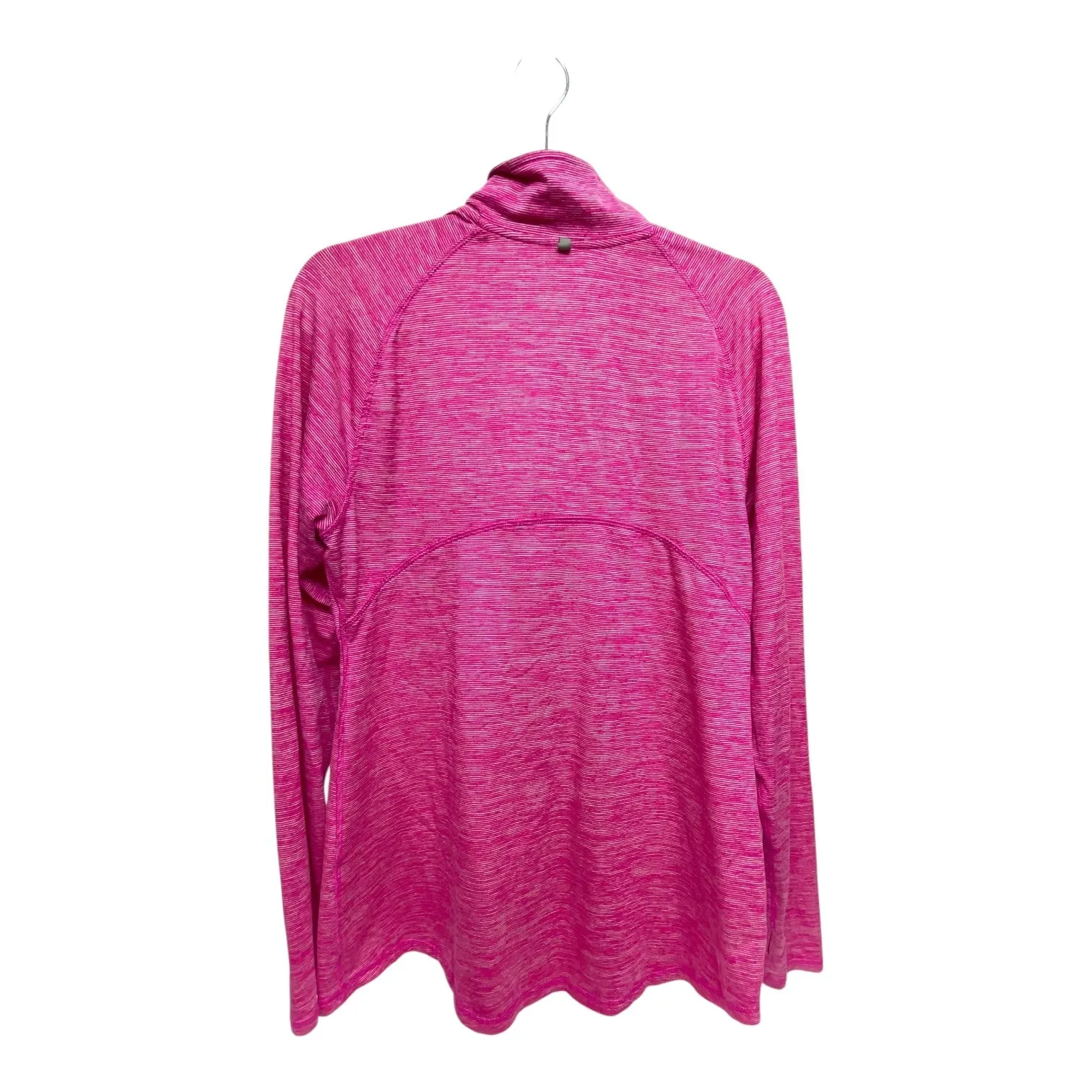 Sweatshirt Collar By Champion In Pink, Size: L