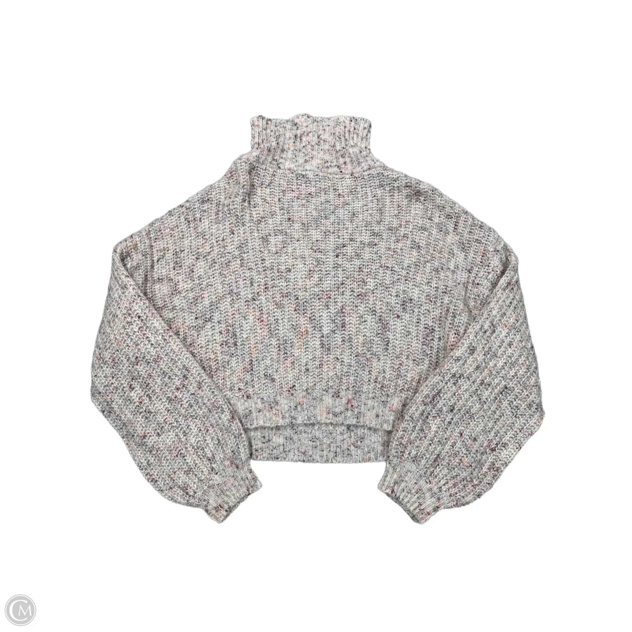 Sweatshirt Collar By Very J In Multi, Size: S