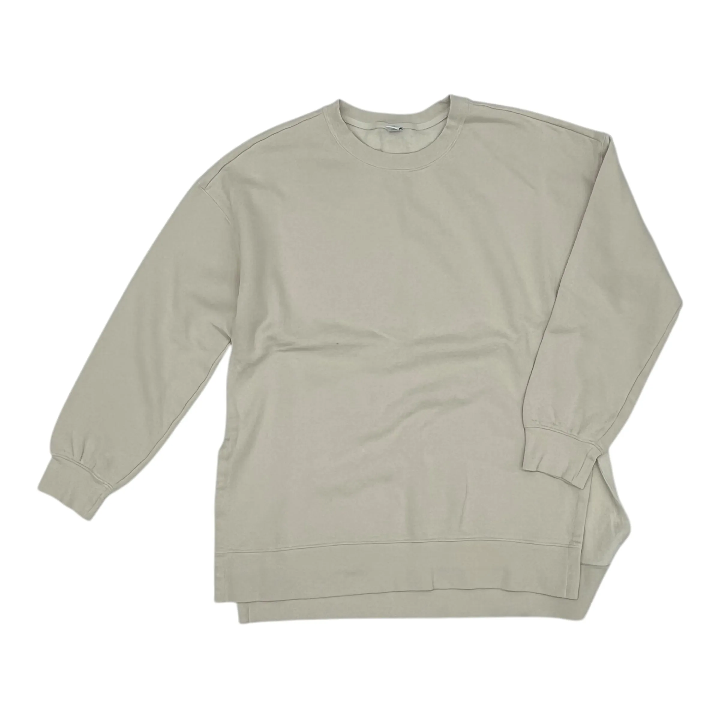 Sweatshirt Crewneck By Old Navy In Beige, Size:M