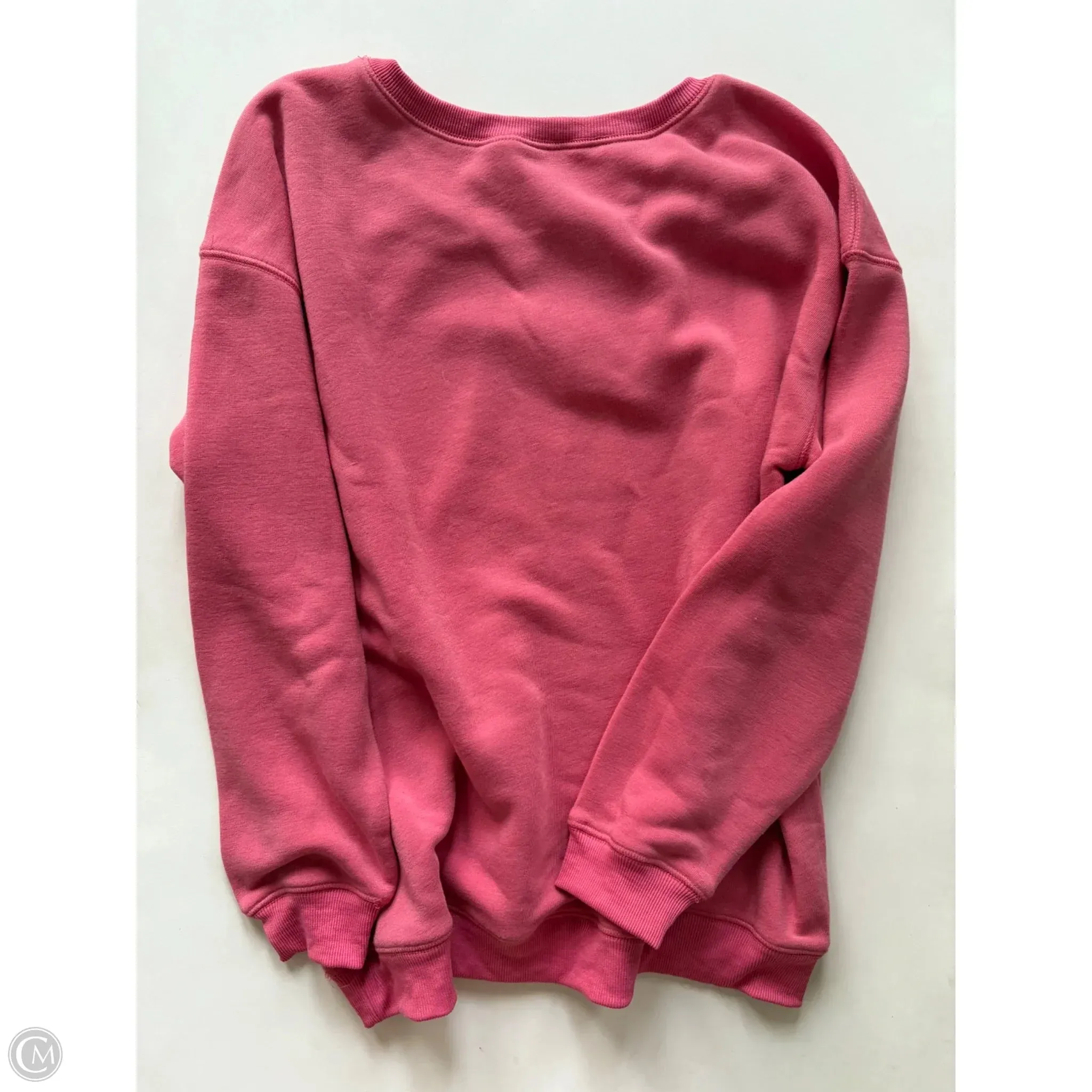 Sweatshirt Crewneck By Sew In Love In Pink, Size: L