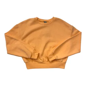Sweatshirt Crewneck By Wild Fable In Orange, Size: M