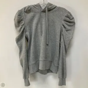 Sweatshirt Designer By Rebecca Minkoff In Grey, Size: Xs
