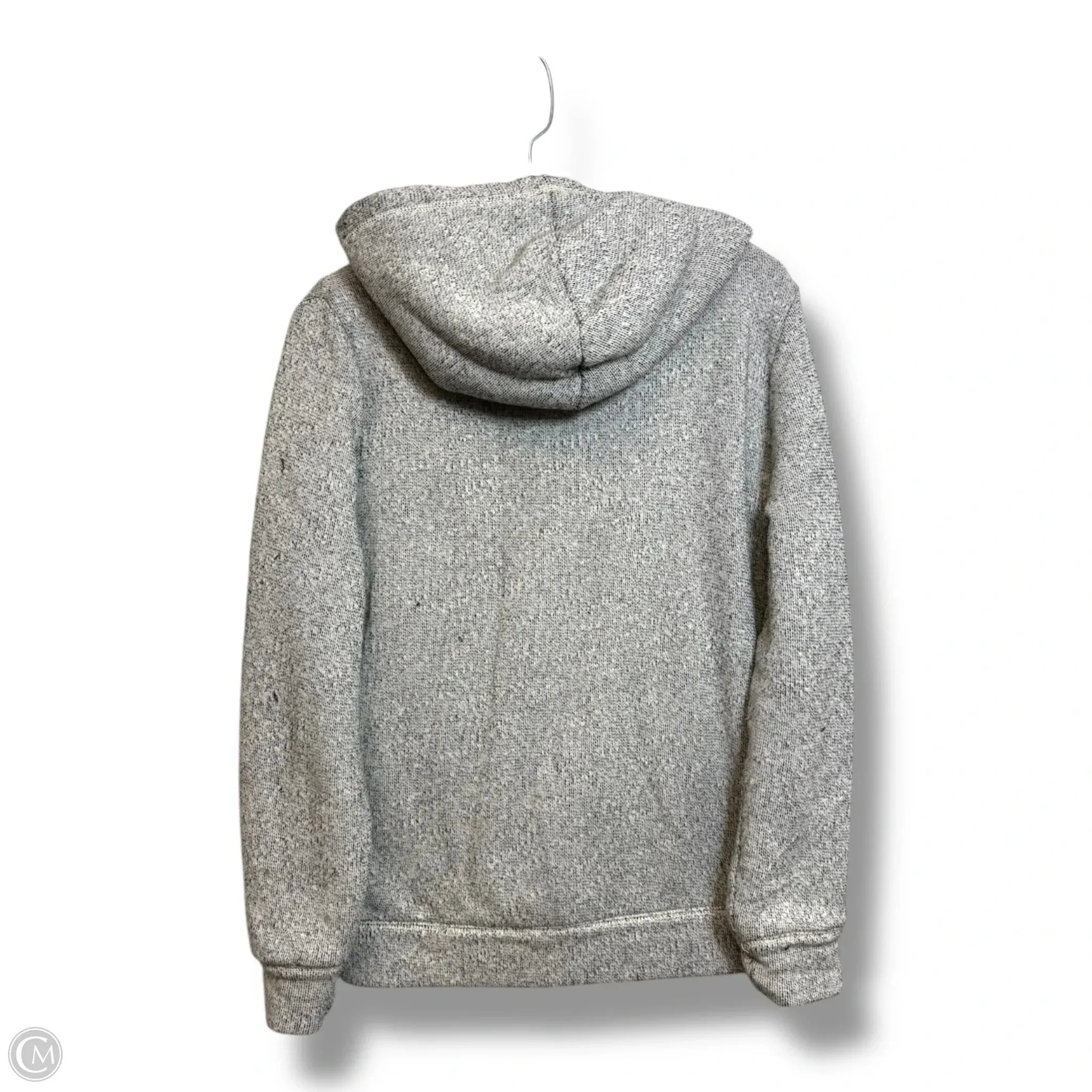 Sweatshirt Hoodie By Aerie In Grey, Size: M