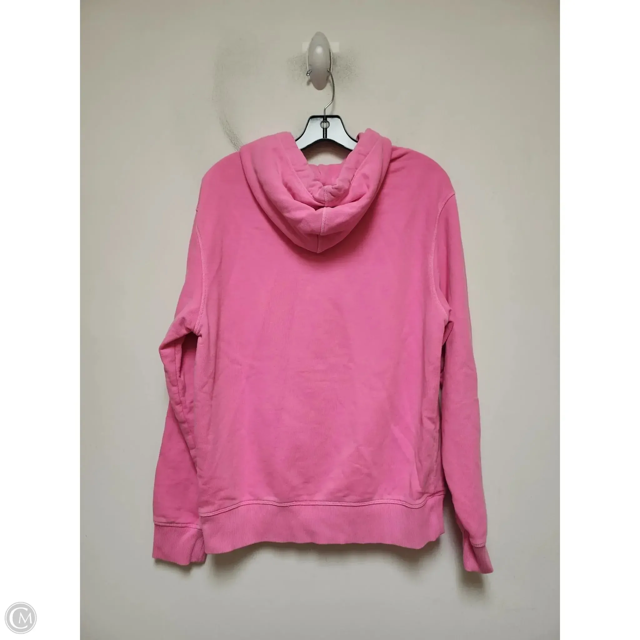Sweatshirt Hoodie By Calvin Klein In Pink, Size: Xs