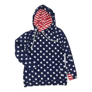 Sweatshirt Hoodie By Cme In Blue & Red & White, Size:Xxl
