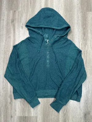 Sweatshirt Hoodie By Daily Practice By Anthropologie In Teal, Size: L