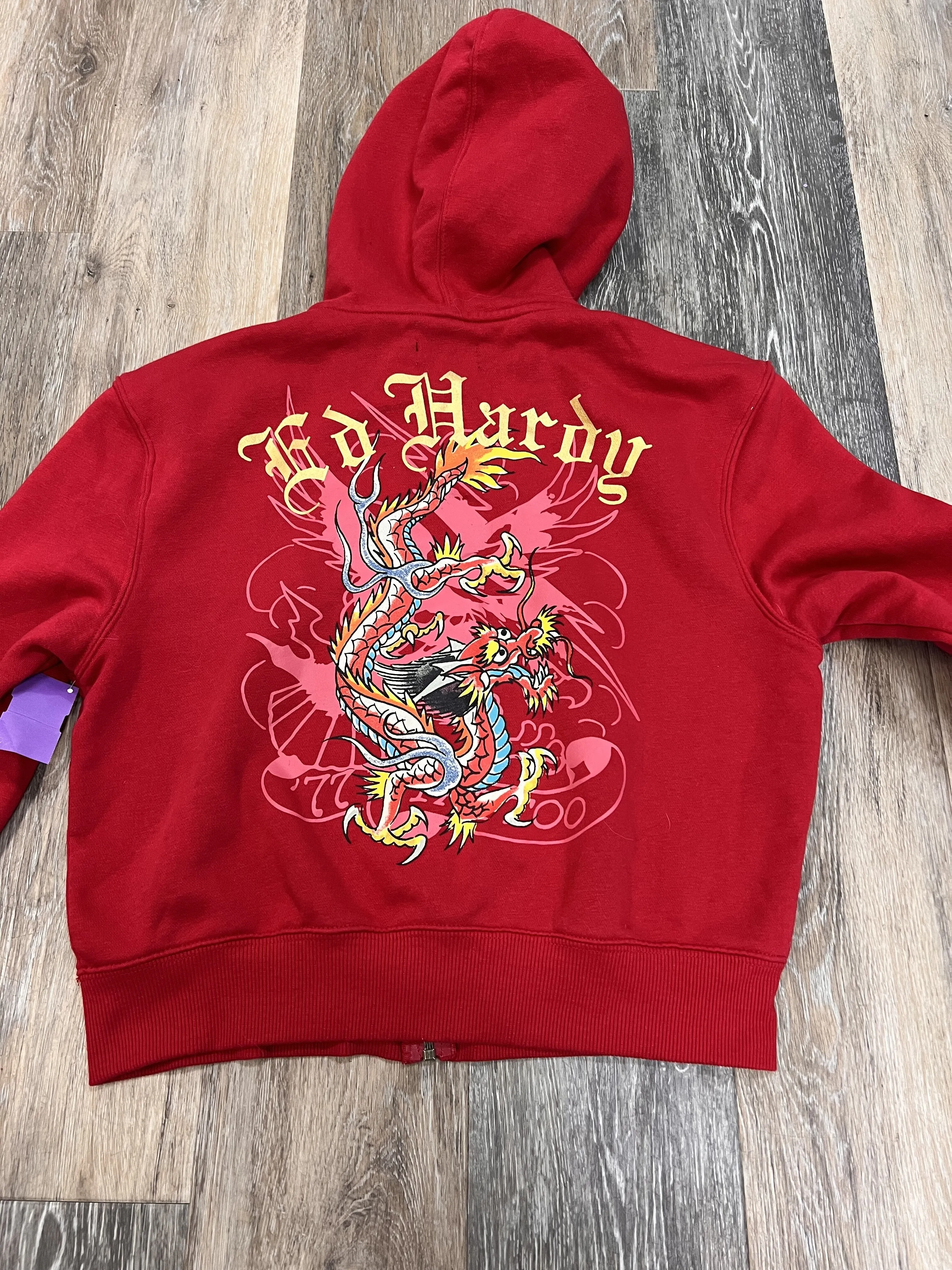 Sweatshirt Hoodie By Ed Hardy  Size: M
