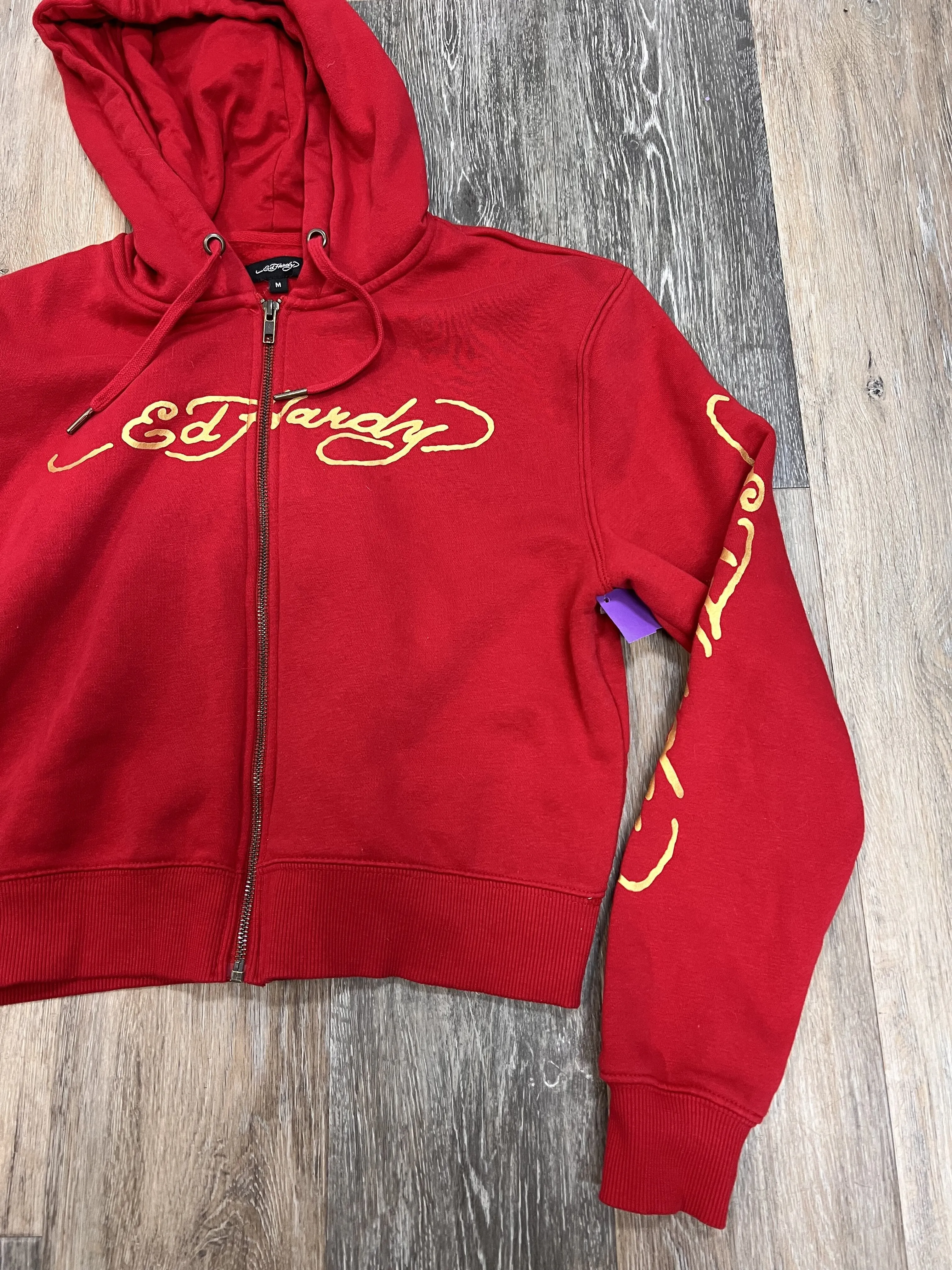 Sweatshirt Hoodie By Ed Hardy  Size: M